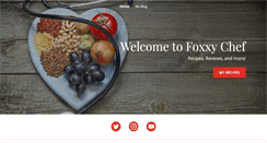 Desktop Screenshot of foxxychef.com